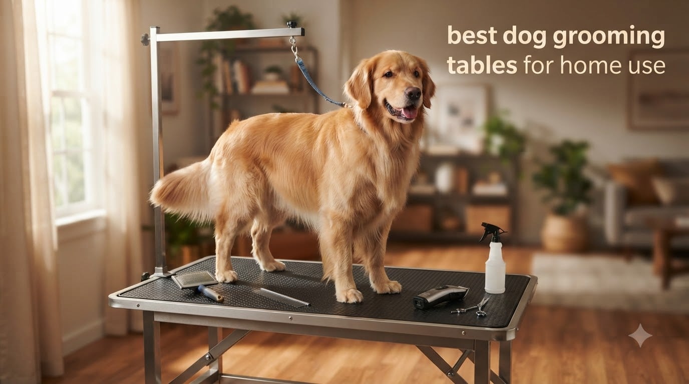 best dog grooming tables for home use