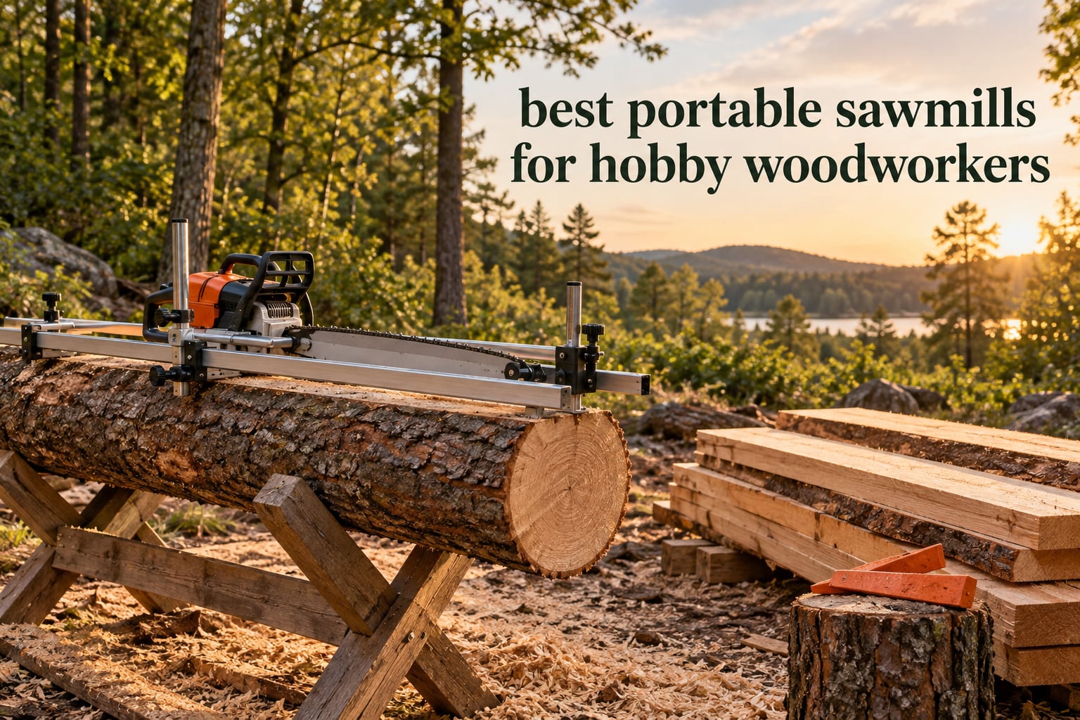 best portable sawmills for hobby woodworkers