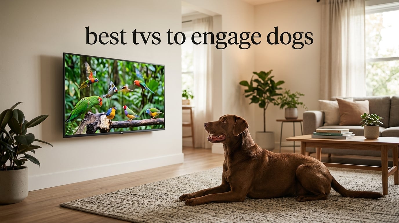 best tvs to engage dogs
