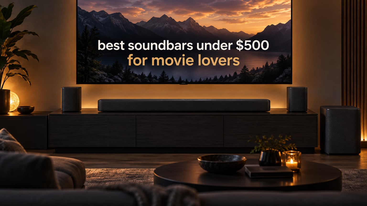 best soundbars under $500 for movie lovers