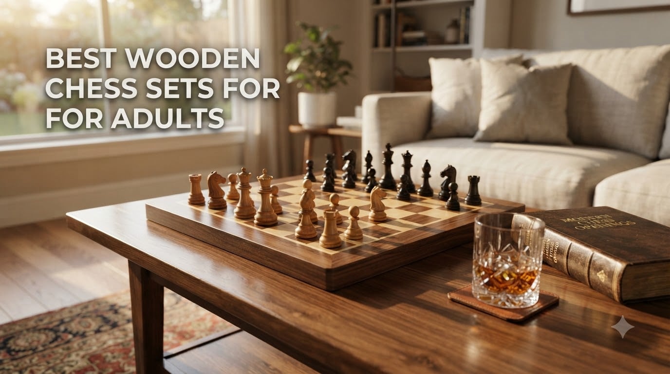 best wooden chess sets for adults