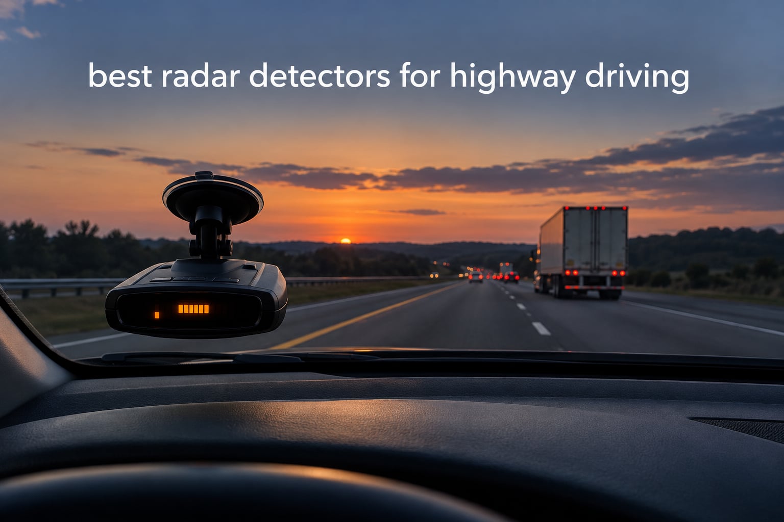 best radar detectors for highway driving