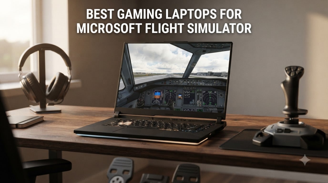 best gaming laptops for microsoft flight simulator