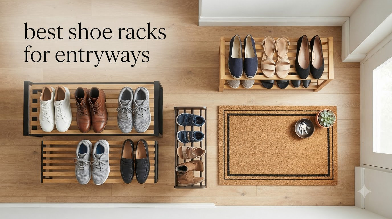 best shoe racks for entryways