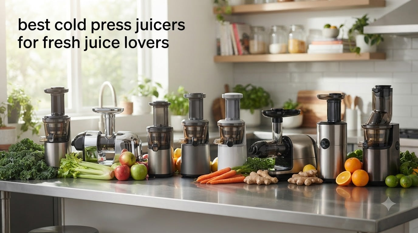 best cold press juicers for fresh juice lovers