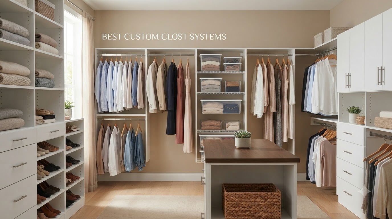 best custom closet systems