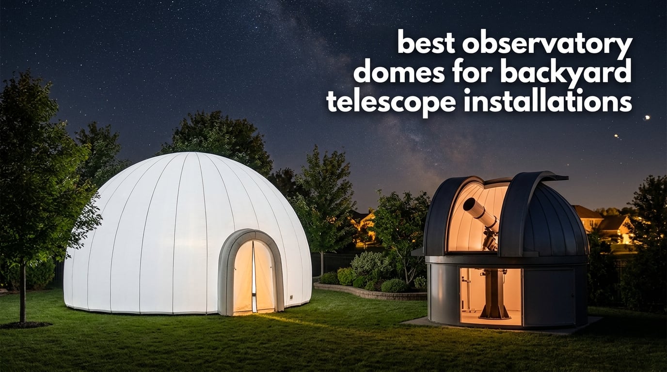 best observatory domes for backyard telescope installations