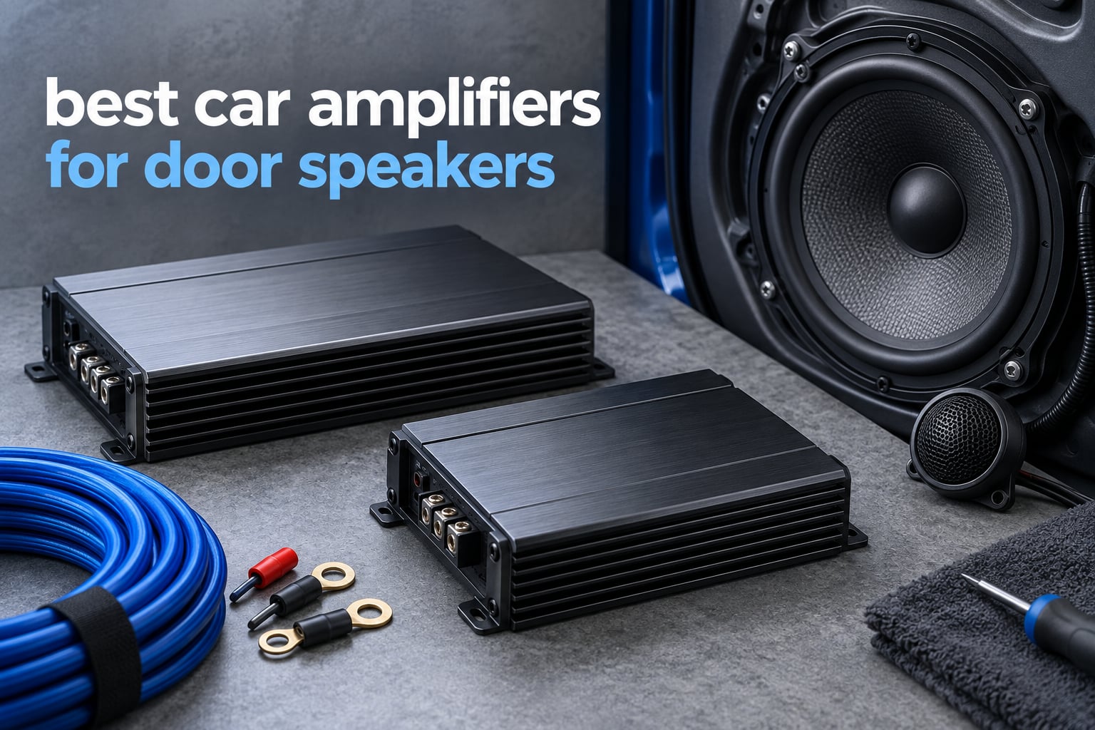 best car amplifiers for door speakers