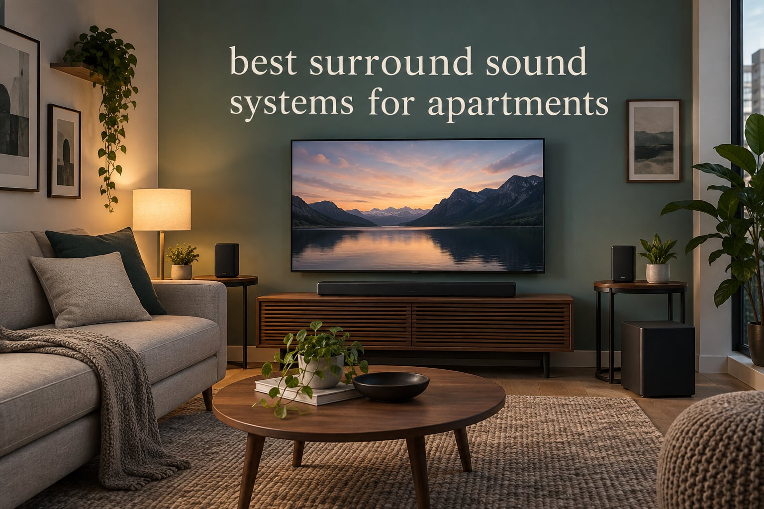 best surround sound systems for apartments