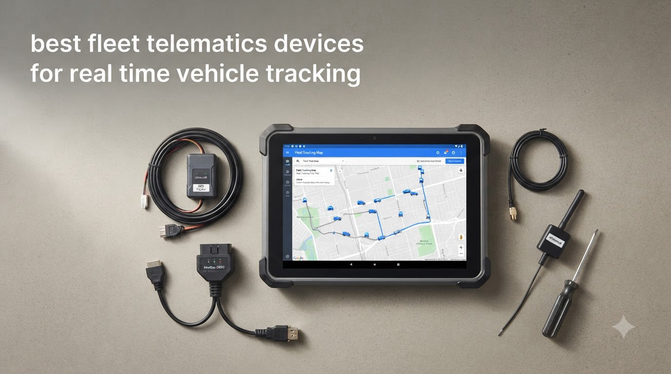 best fleet telematics devices for real time vehicle tracking
