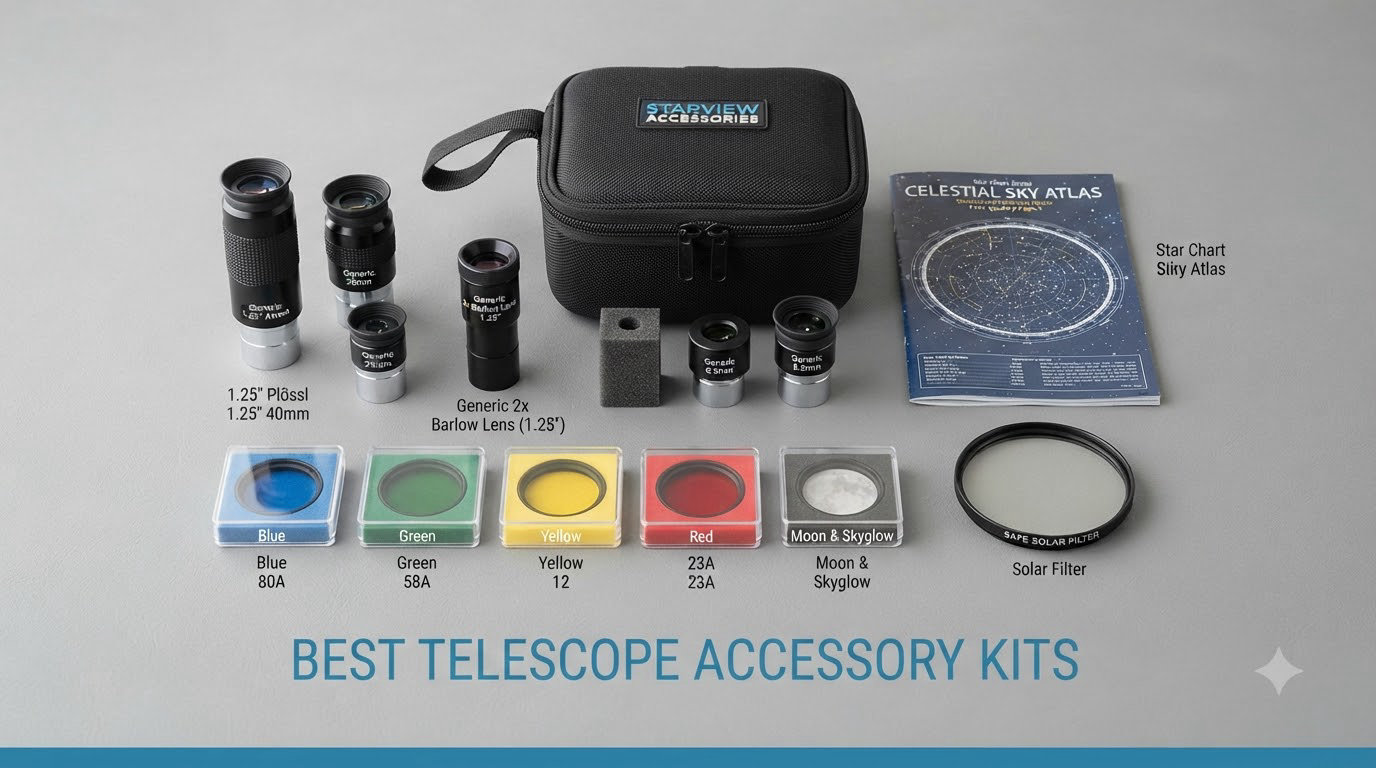 best telescope accessory kits