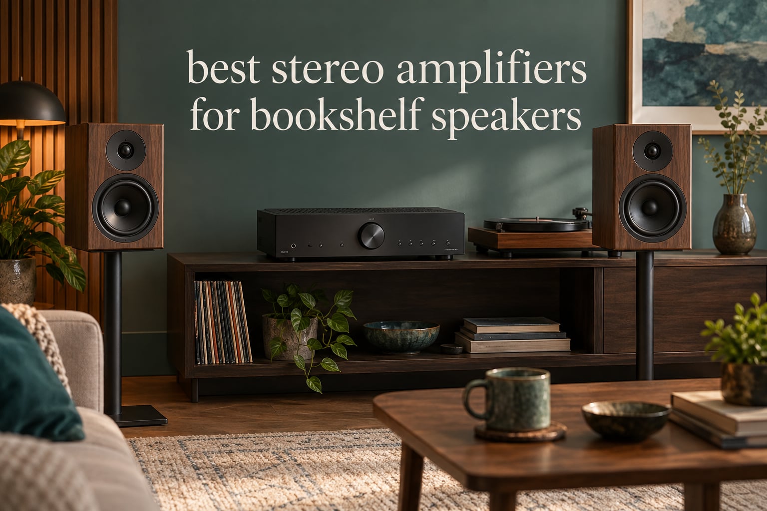 best stereo amplifiers for bookshelf speakers