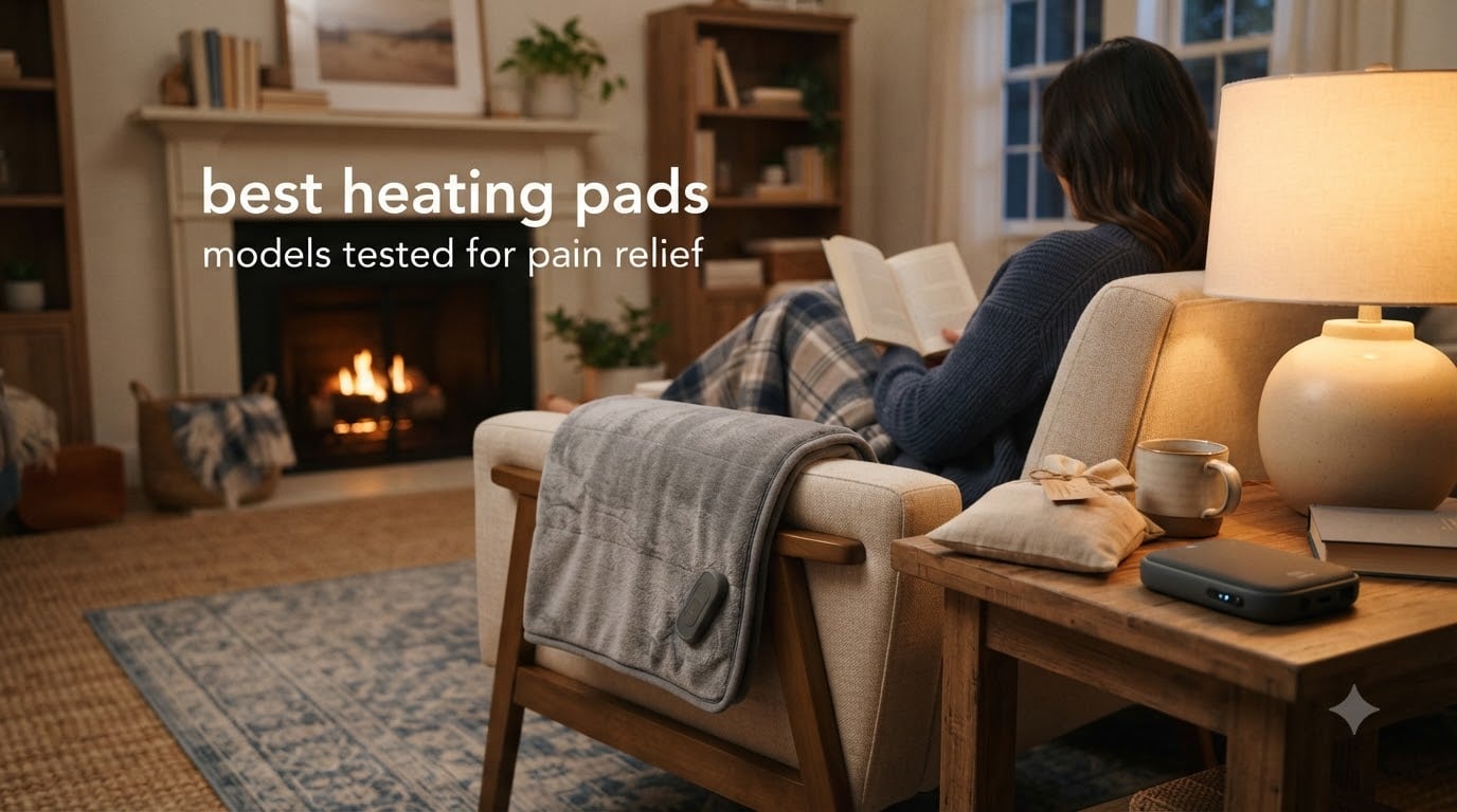 best heating pads models tested for pain relief