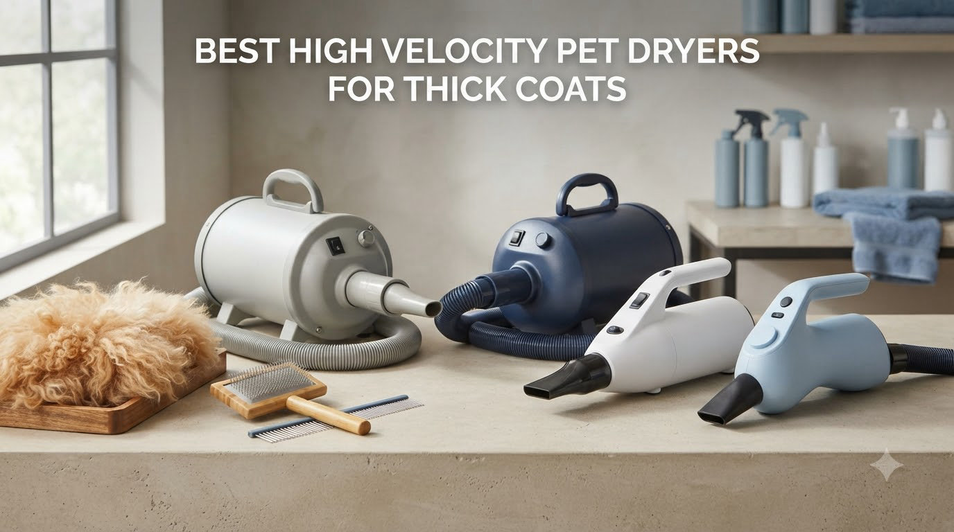 best high velocity pet dryers for thick coats