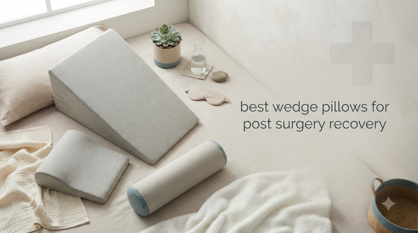 best wedge pillows for post surgery recovery