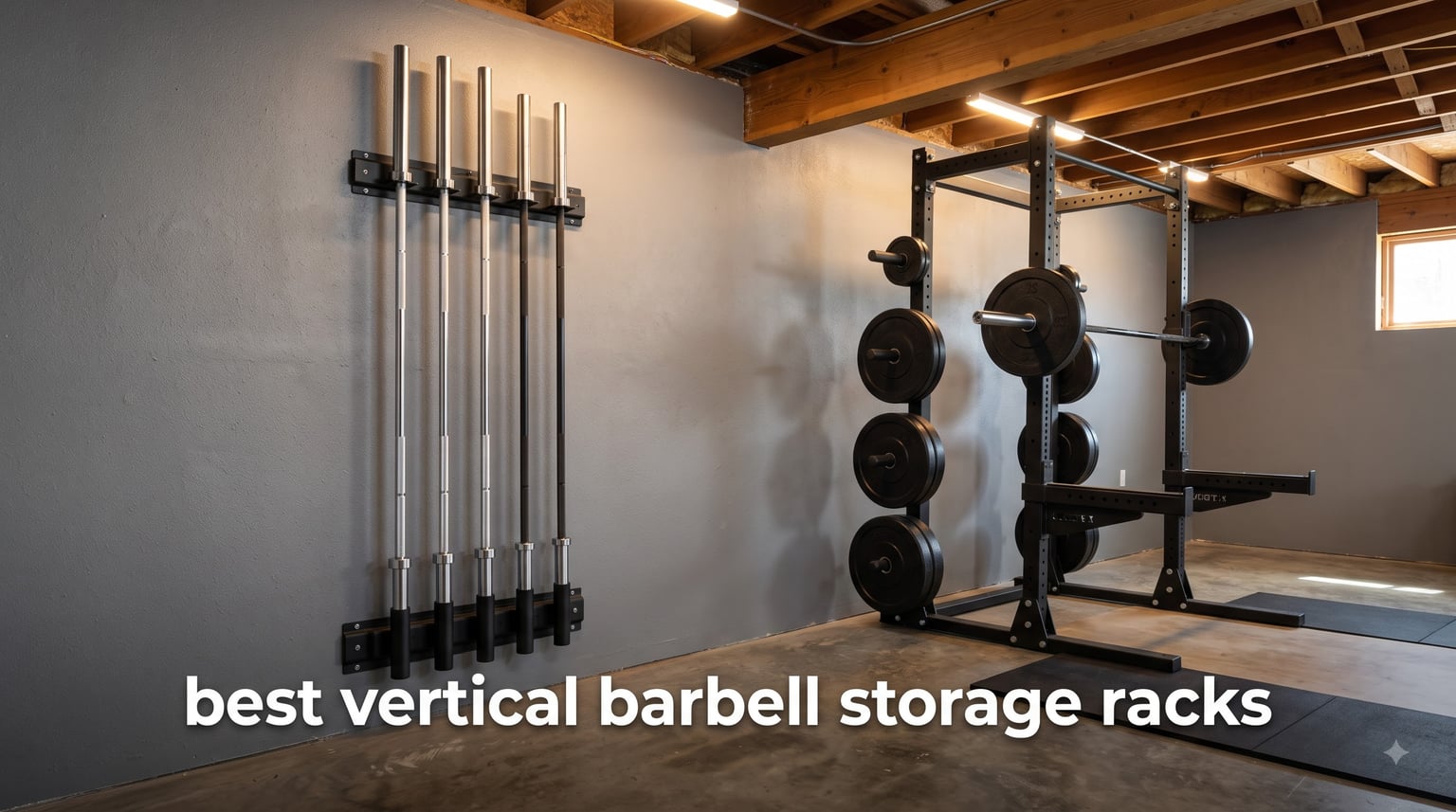 best vertical barbell storage racks