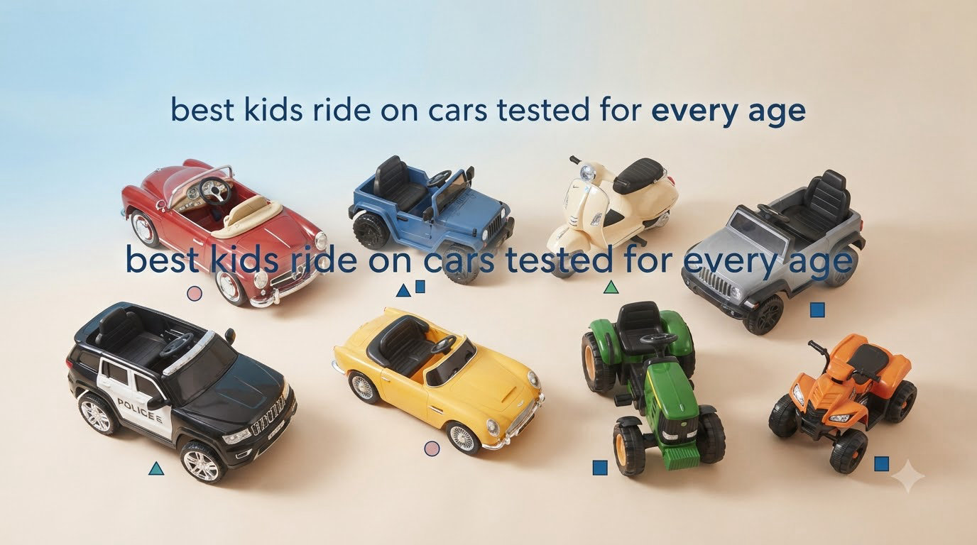 best kids ride on cars tested for every age