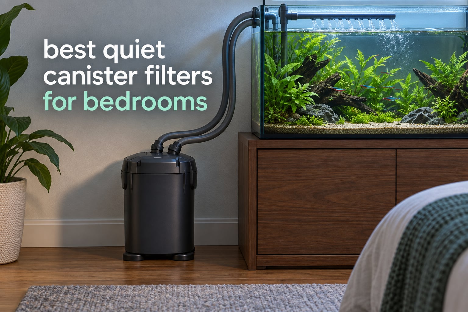 best quiet canister filters for bedrooms