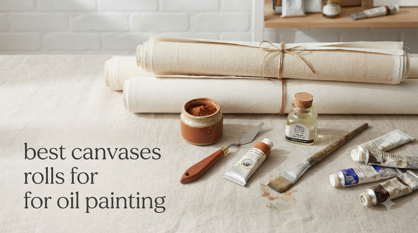 best canvases rolls for oil painting