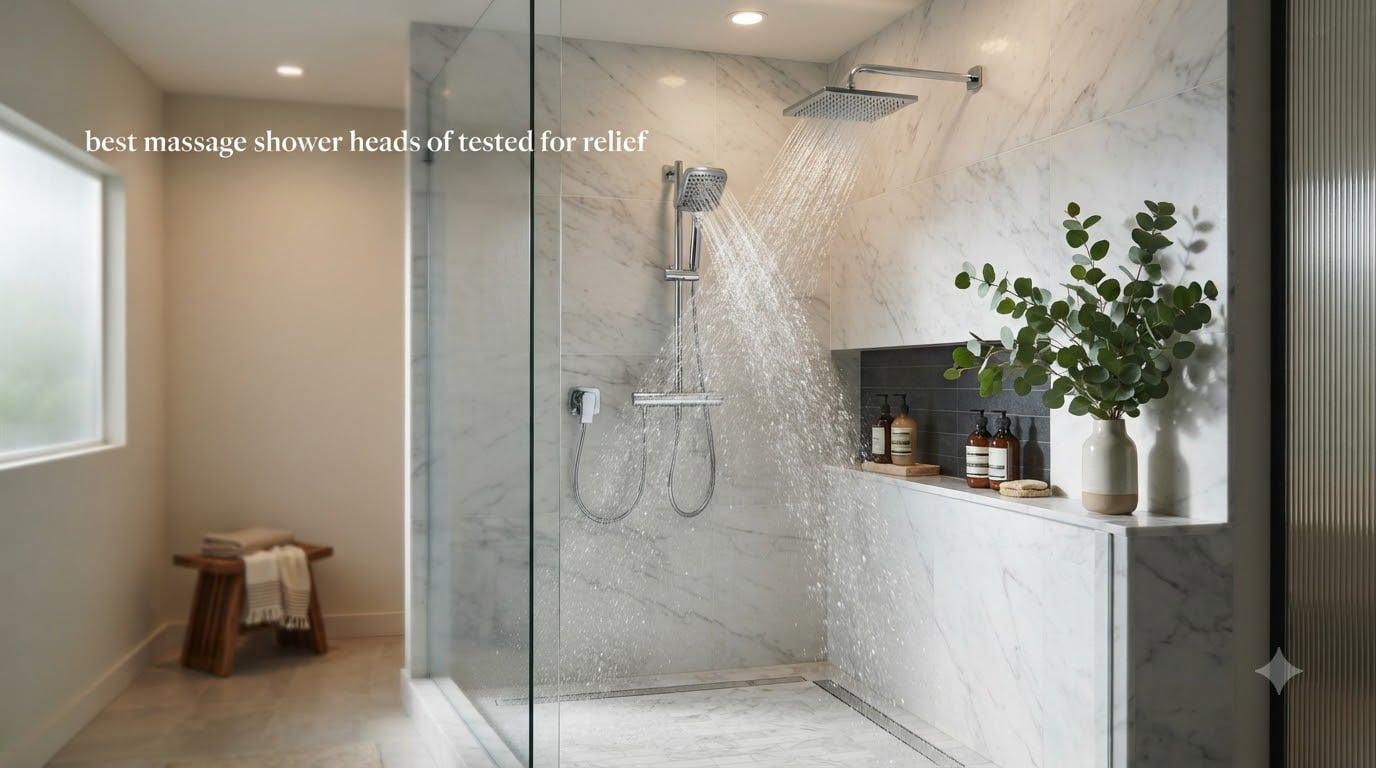 best massage shower heads of tested for relief