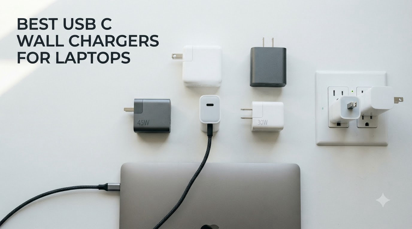 best usb c wall chargers for laptops