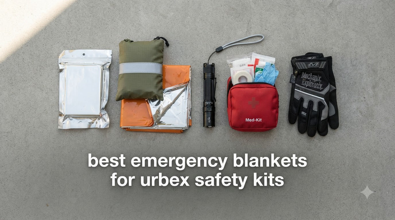 best emergency blankets for urbex safety kits
