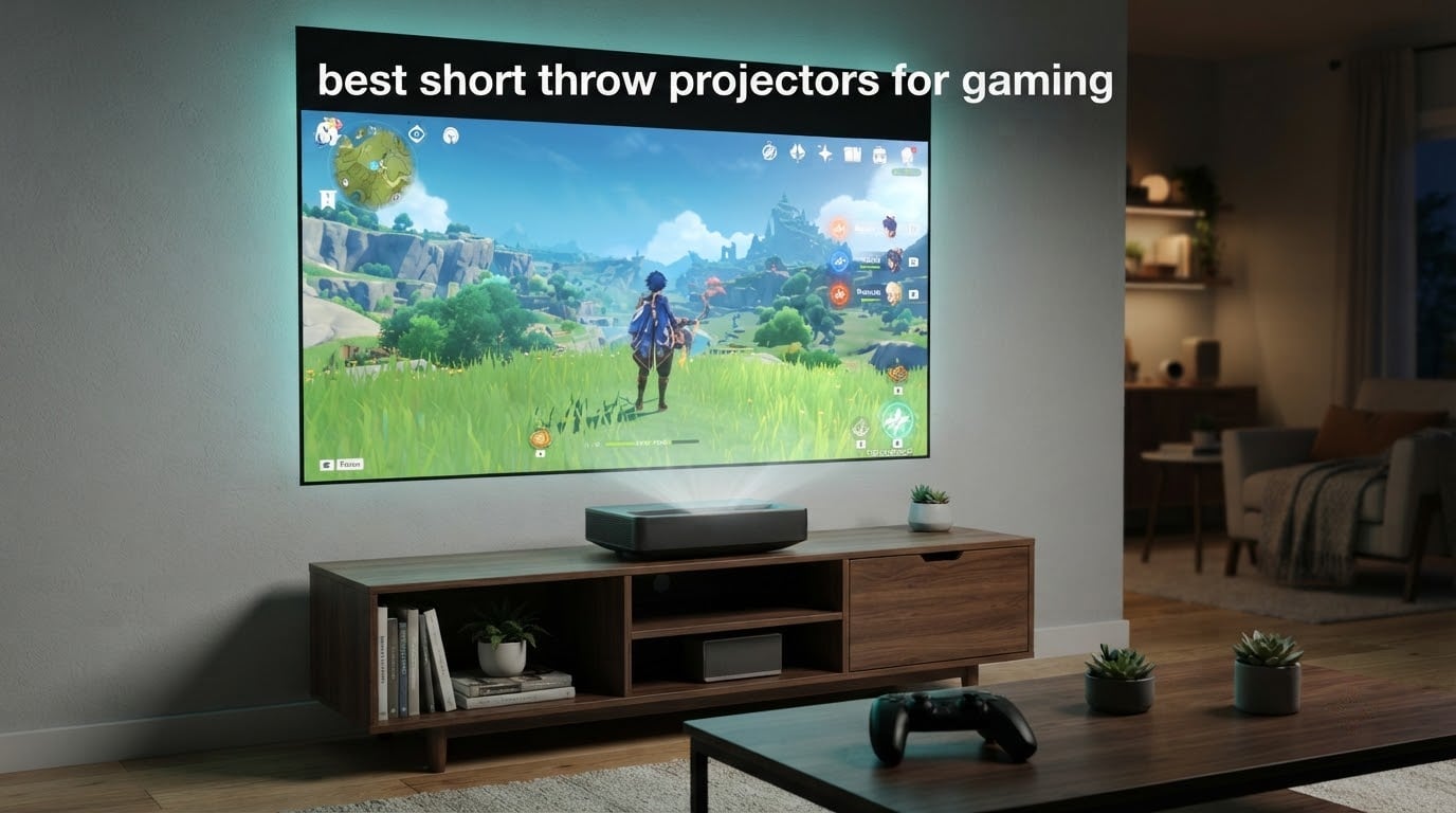 best short throw projectors for gaming