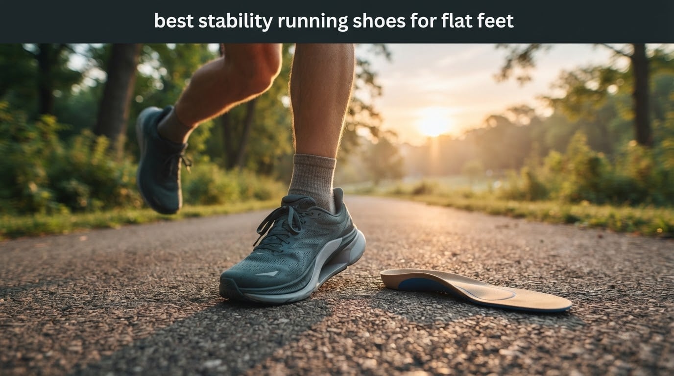 best stability running shoes for flat feet
