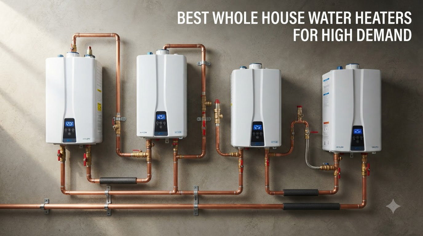 best whole house water heaters for high demand