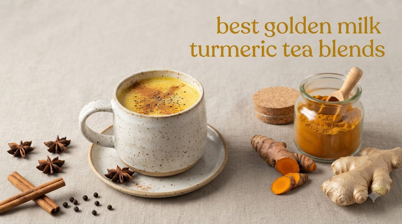 best golden milk turmeric tea blends