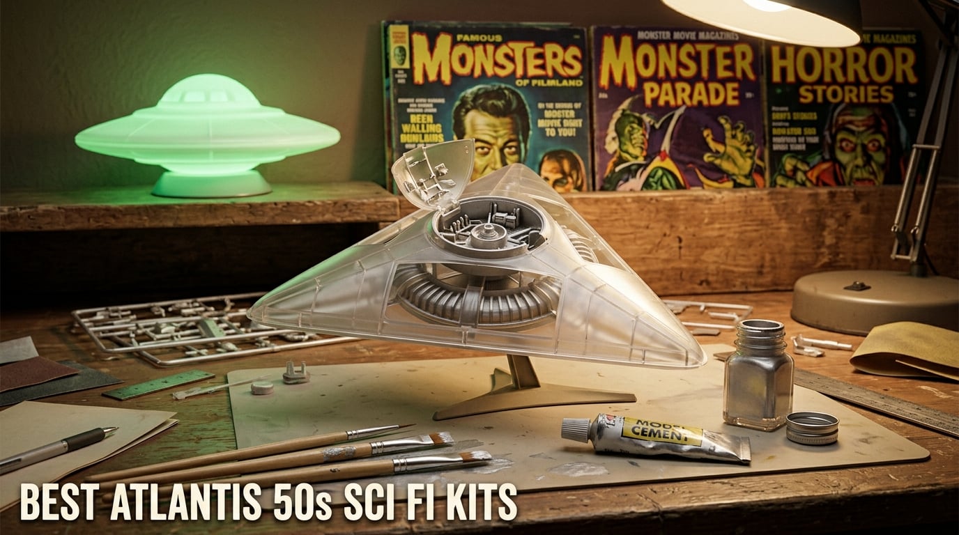best atlantis 50s sci fi kits