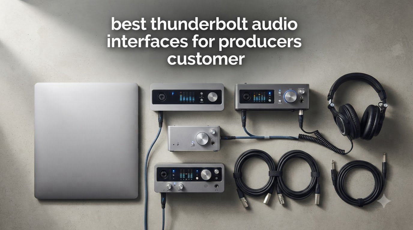best thunderbolt audio interfaces for producers customer