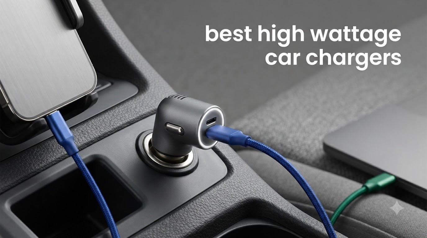 best high wattage car chargers