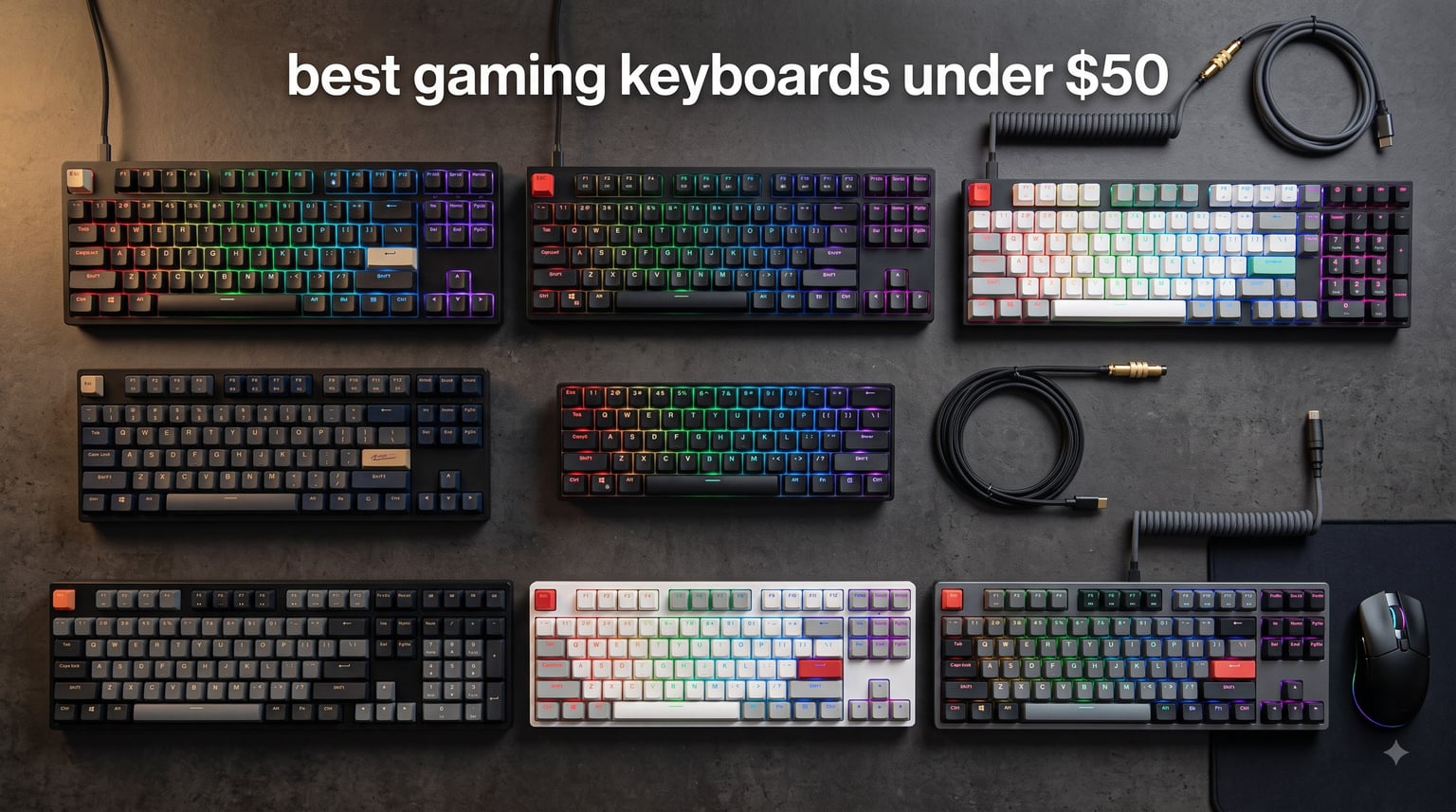 best gaming keyboards under $50