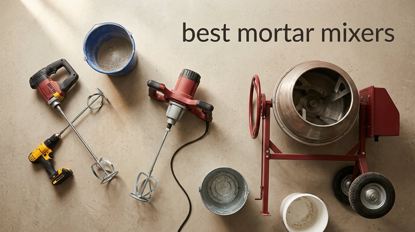 best mortar mixers