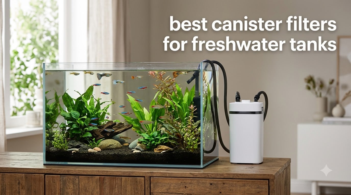 best canister filters for freshwater tanks
