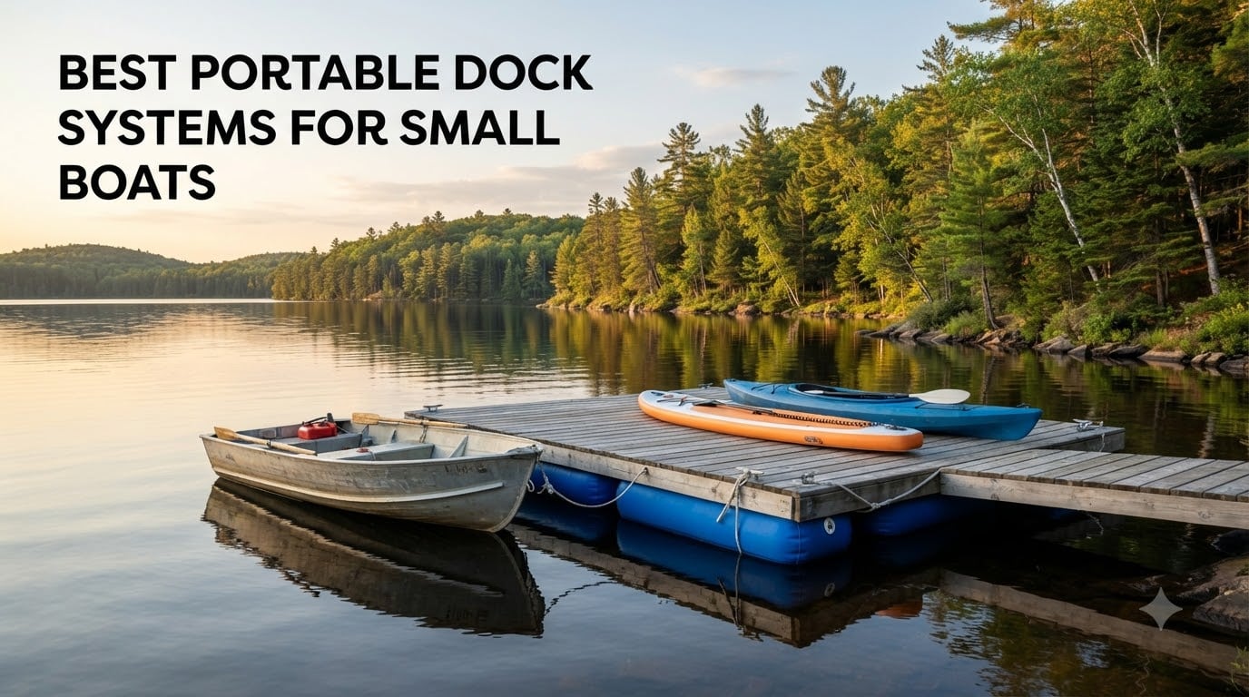 best portable dock systems for small boats