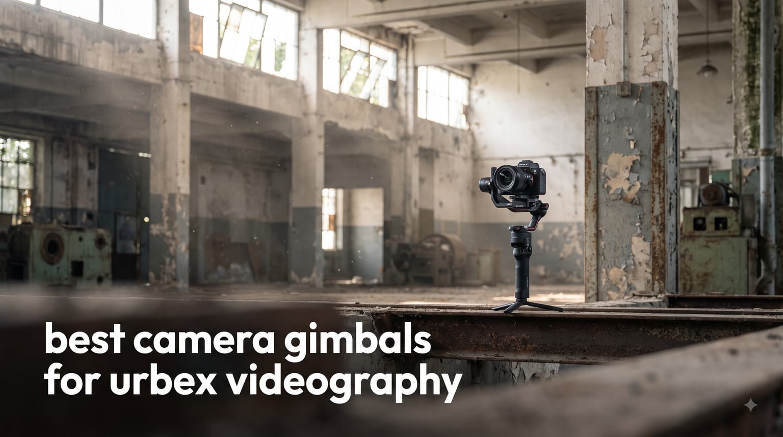 best camera gimbals for urbex videography