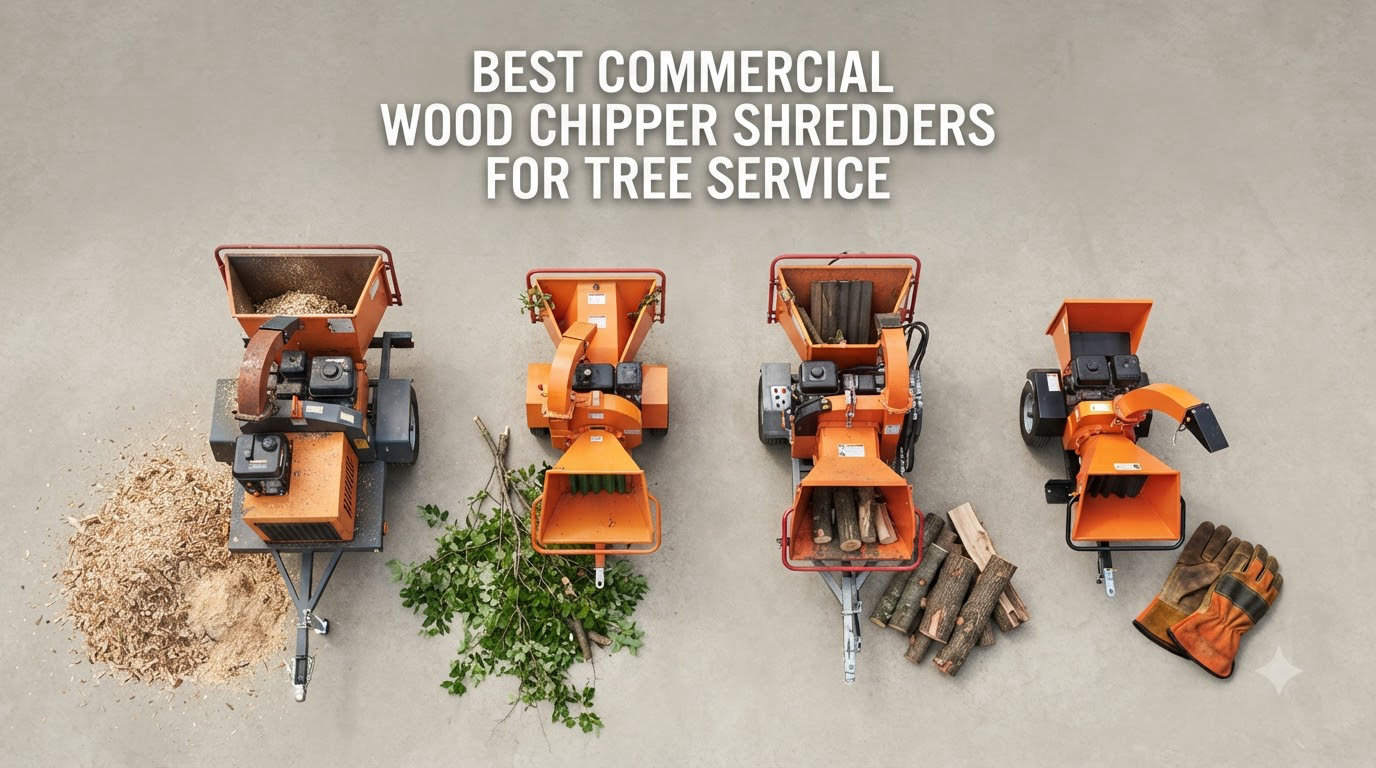 best commercial wood chipper shredders for tree service