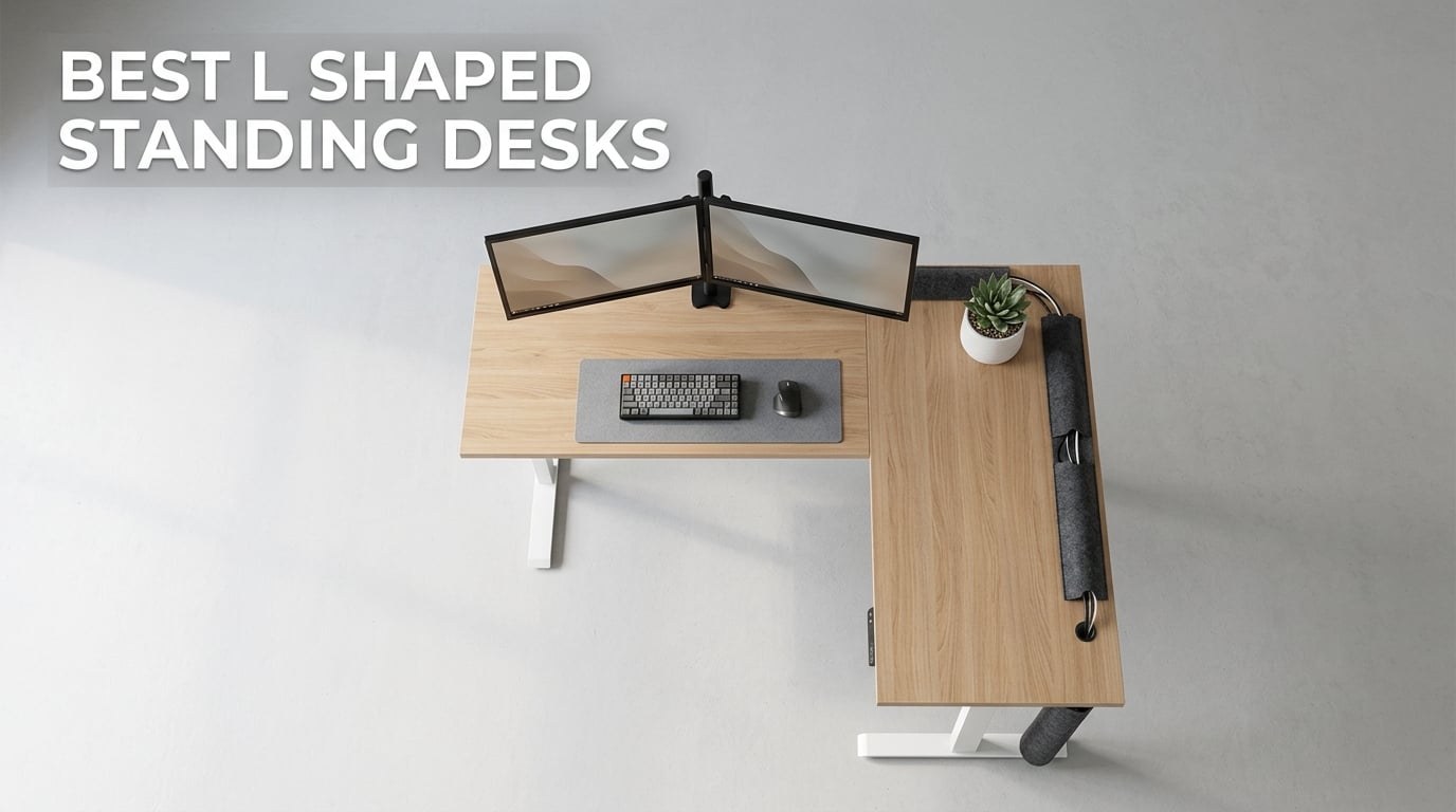 best l shaped standing desks