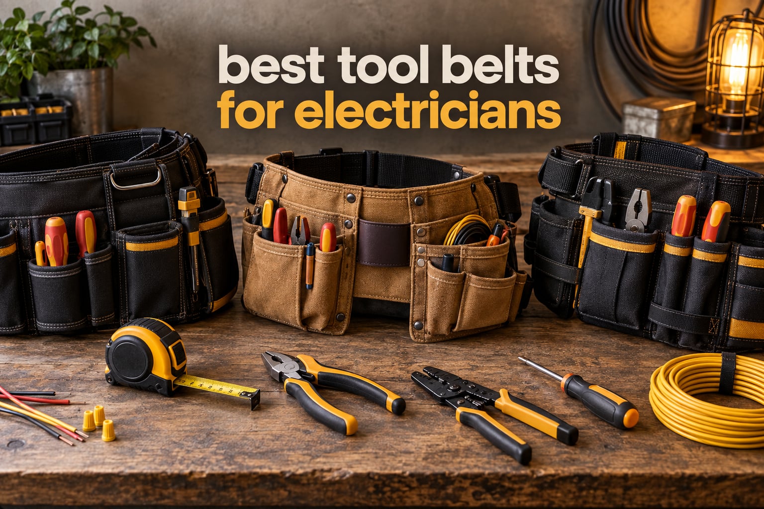 best tool belts for electricians