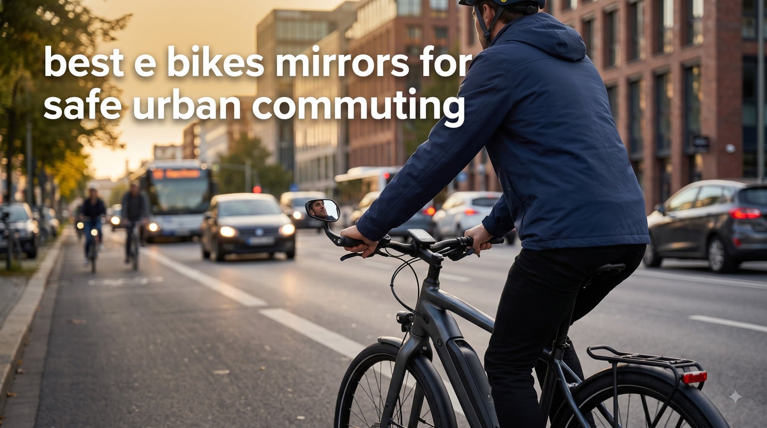 best e bikes mirrors for safe urban commuting