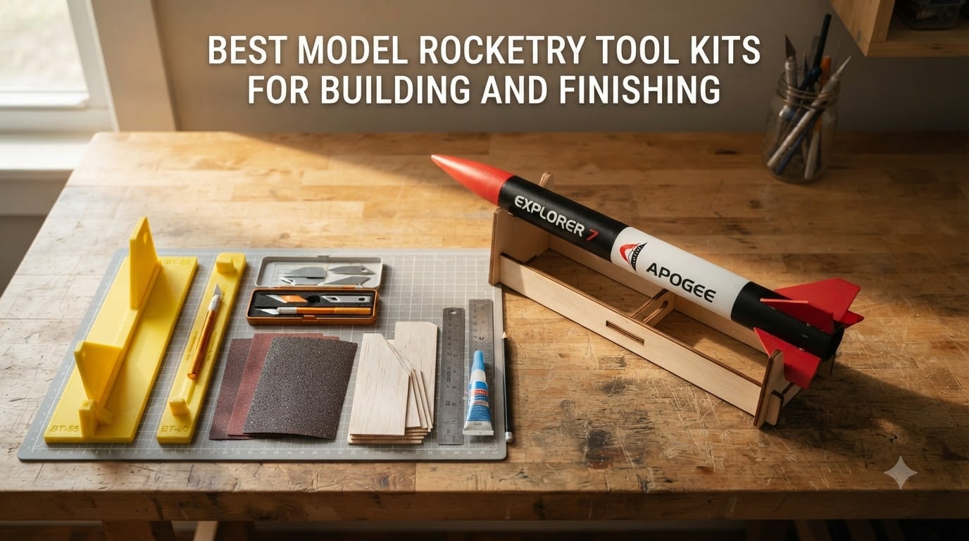 best model rocketry tool kits for building and finishing
