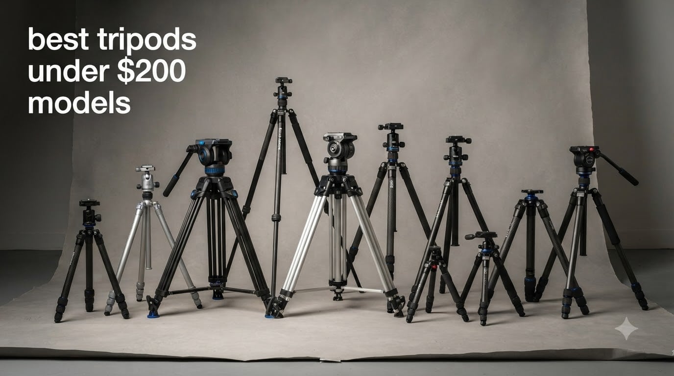 best tripods under $200 models
