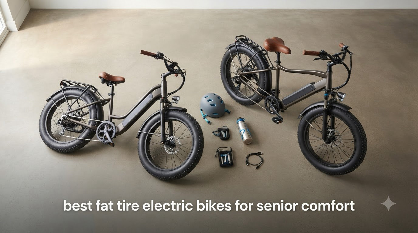 best fat tire electric bikes for senior comfort