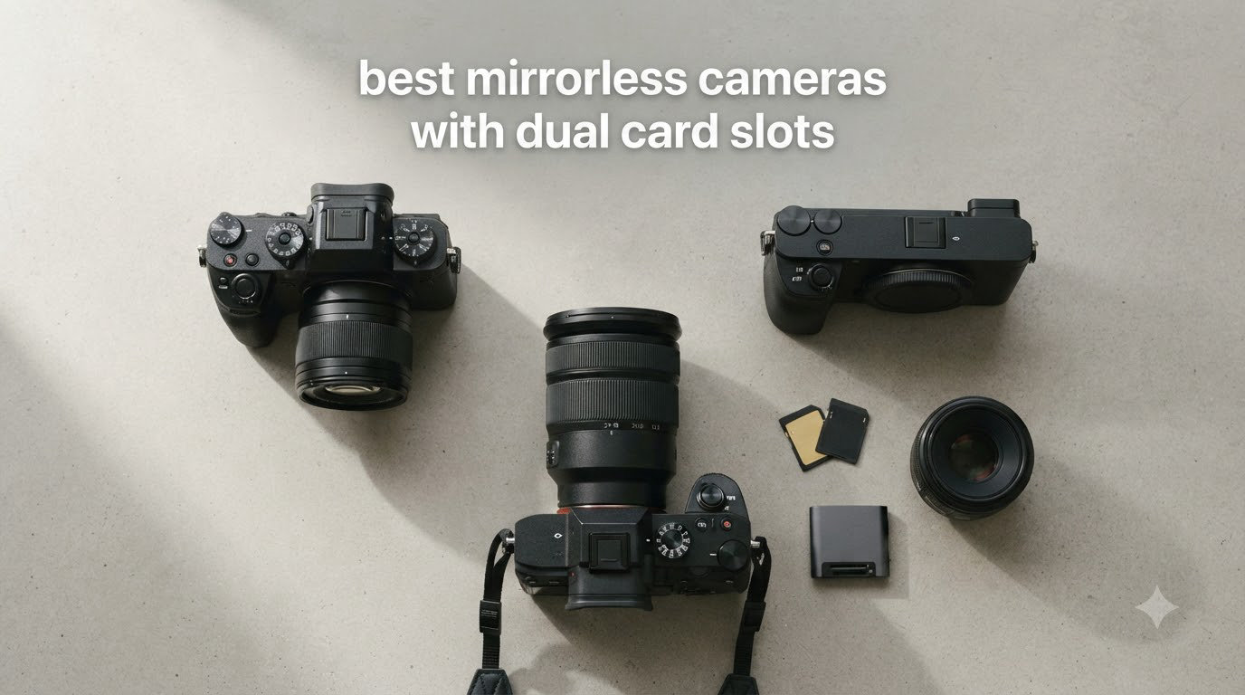 best mirrorless cameras with dual card slots