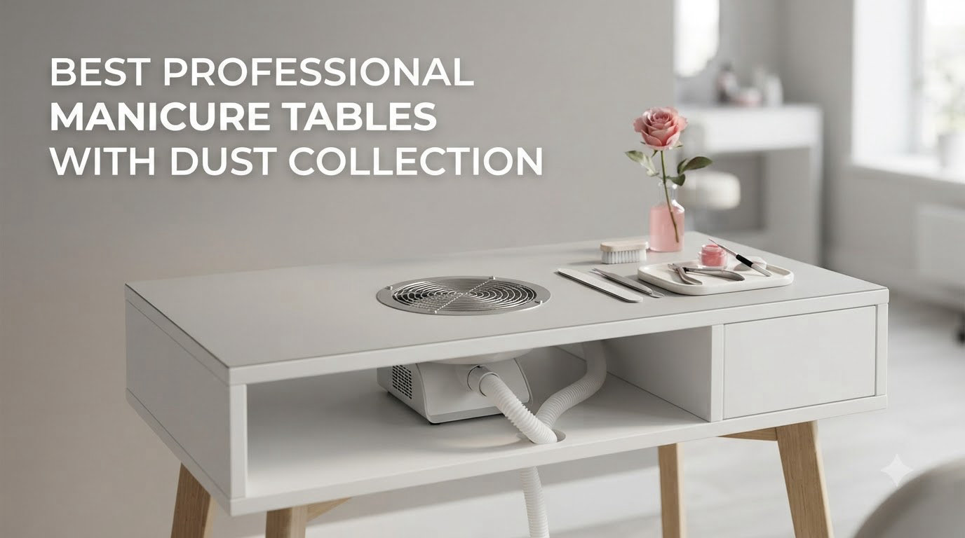 best professional manicure tables with dust collection