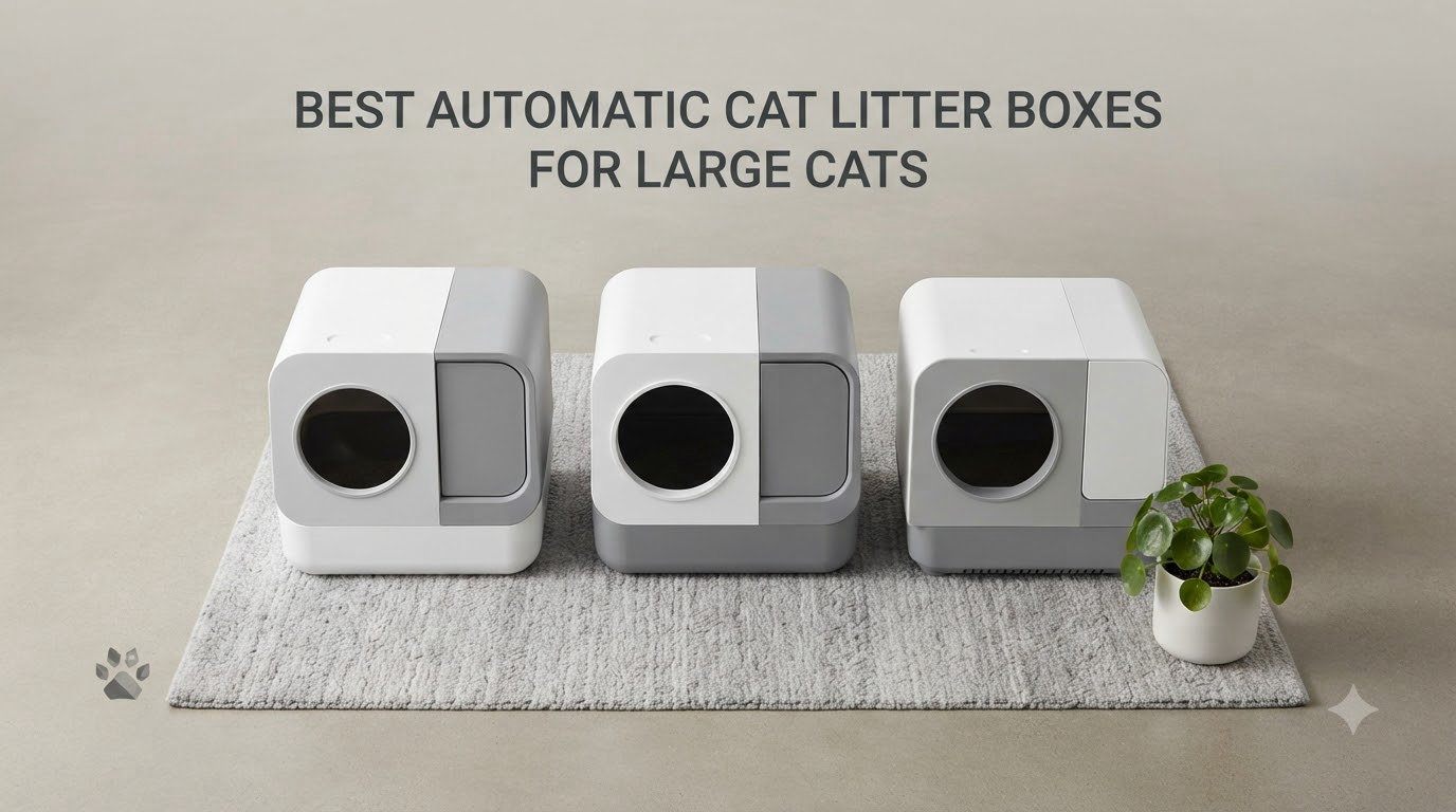 best automatic cat litter boxes for large cats
