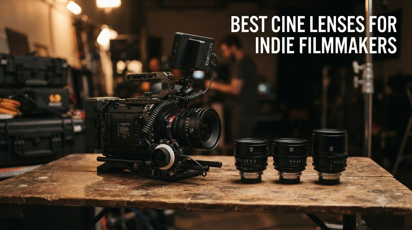 best cine lenses for indie filmmakers