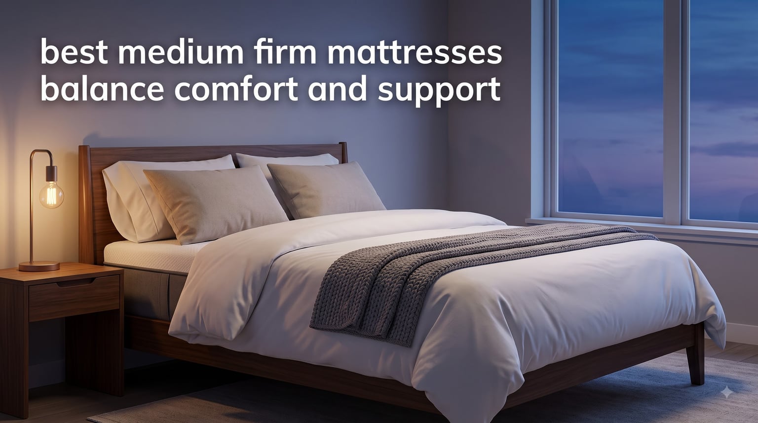 best medium firm mattresses balance comfort and support